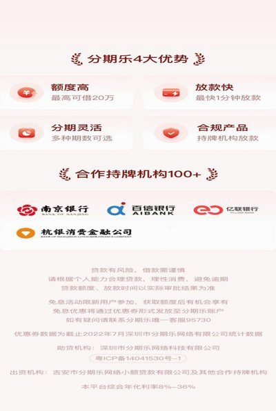 分期乐额度