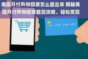 美团月付套现：风险与现状揭秘